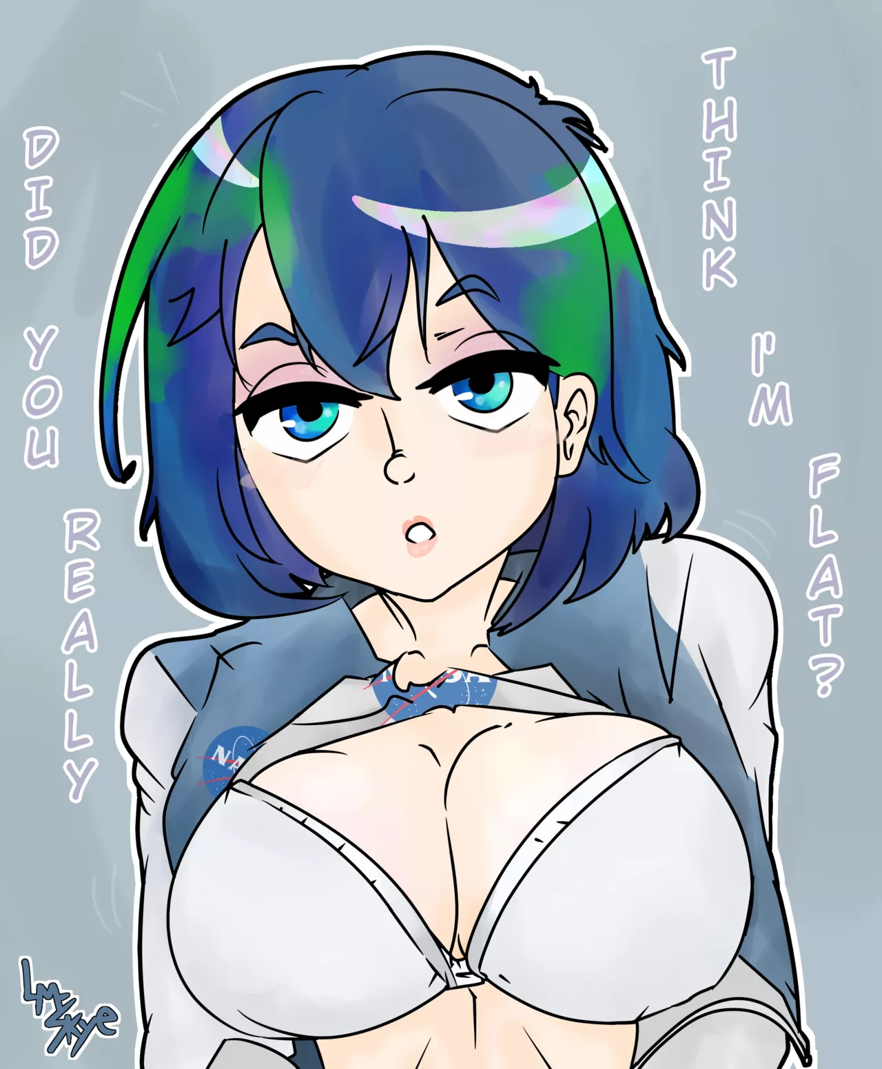 Earth-chan by lm-skye posted by NostraKlonoa