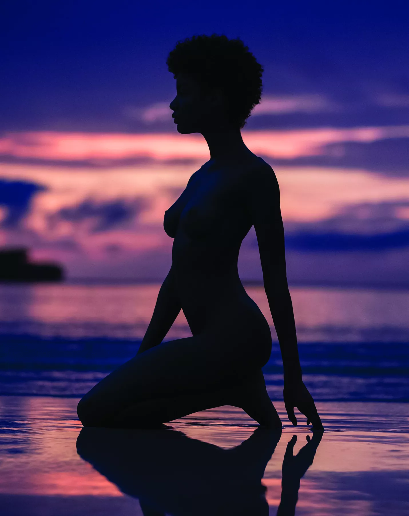 Ebonee Davis by David Bellemere posted by GlamorousCuttlefish