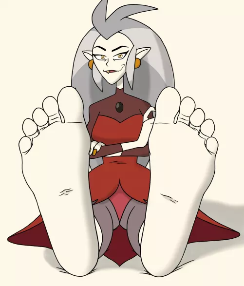 Eda's soles. (Skullmanbooru)[The owl house] by Banime2019