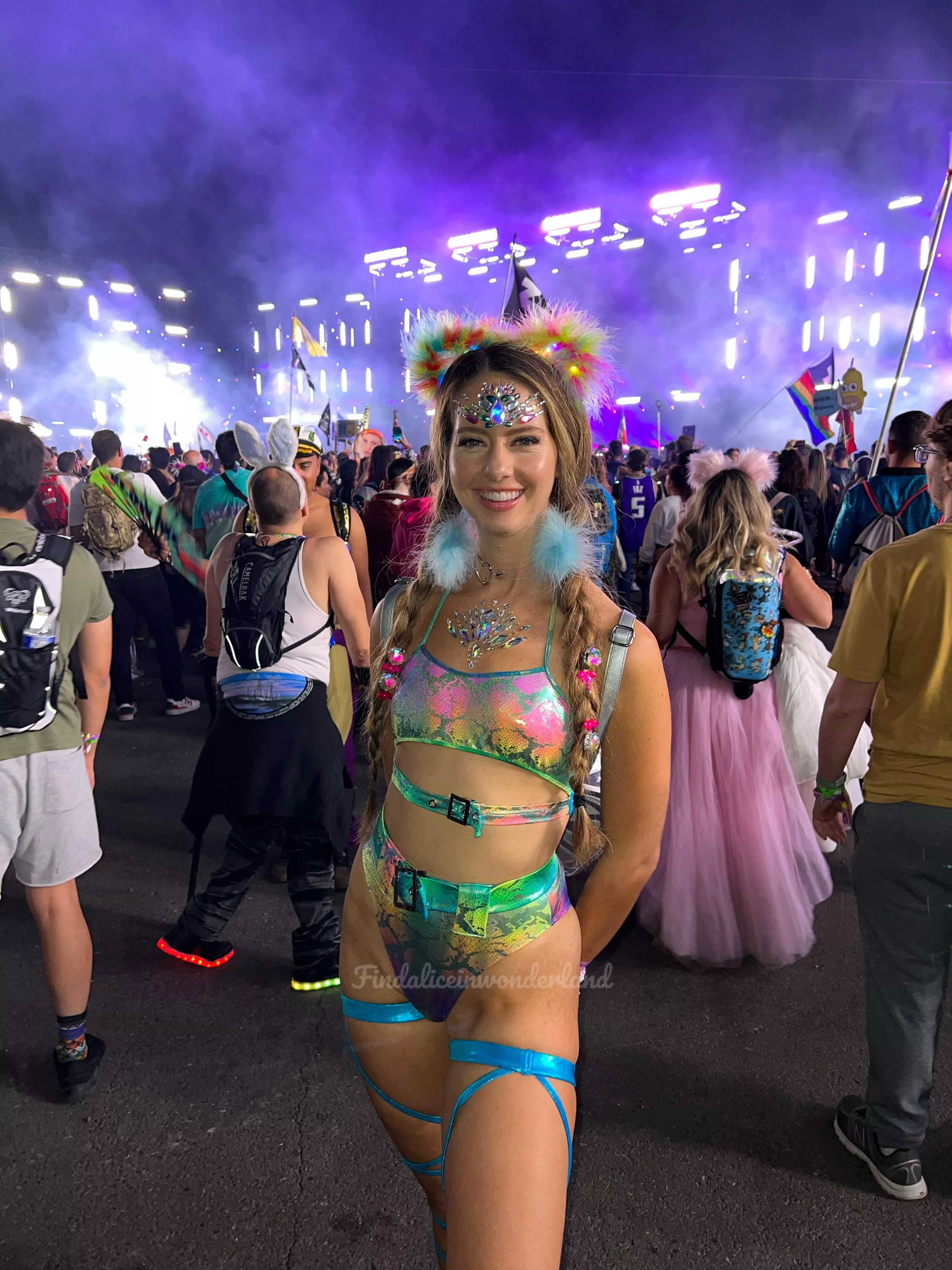 Edc I miss you posted by festivalfashionista