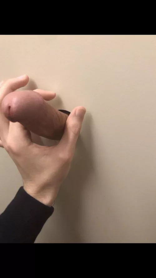 Edged this guy at the campus gloryhole by Anonymouse877