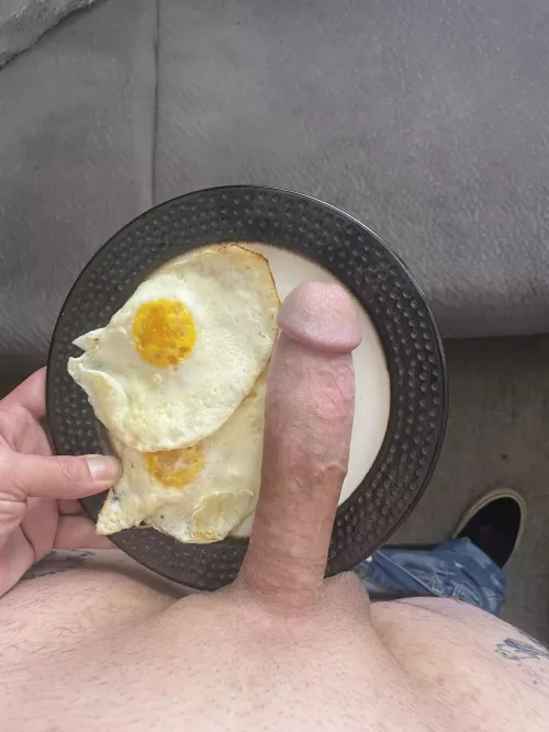 Eggs and Sausage 🍳 by justanicecock