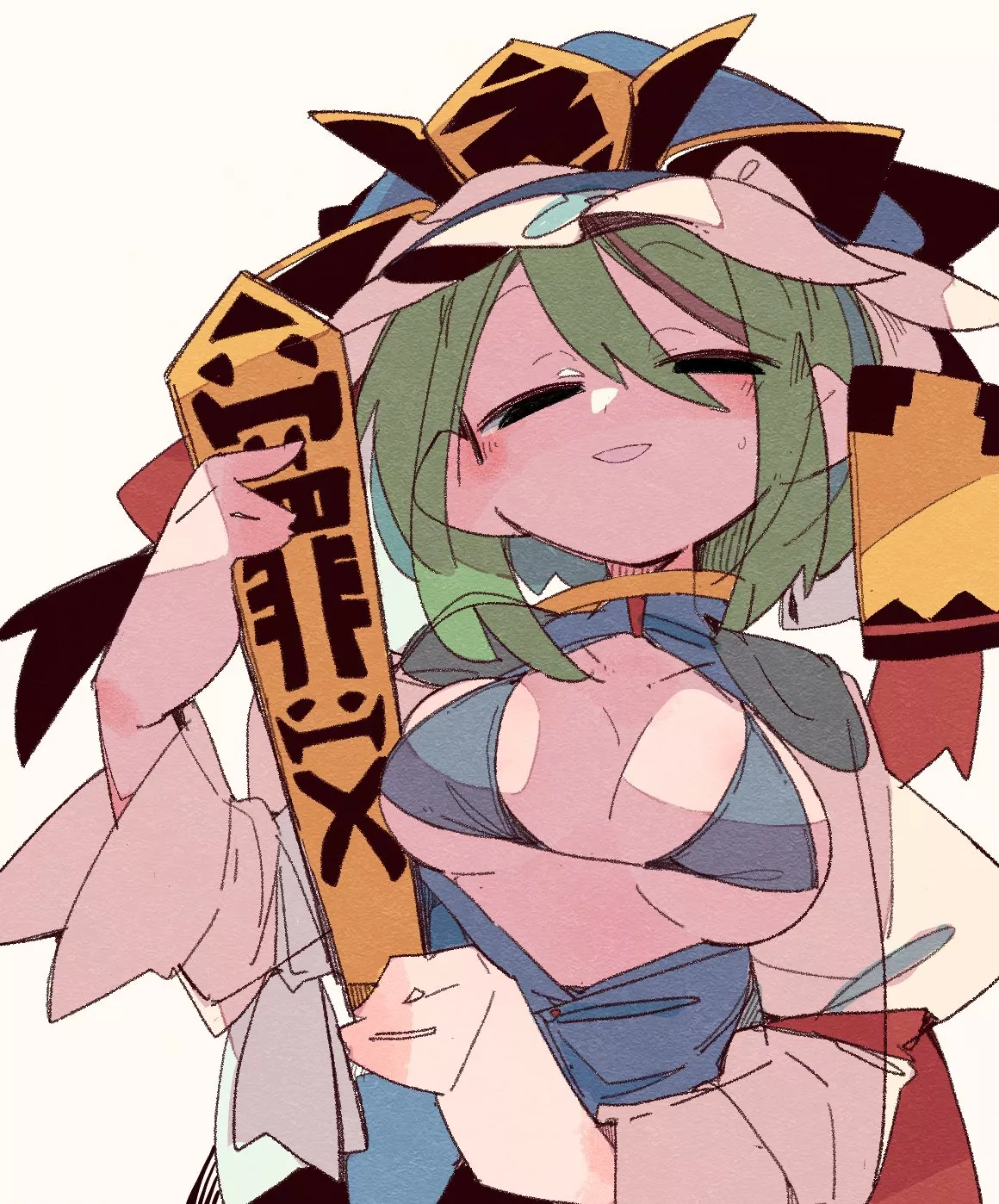 Eiki's boobs posted by eat_your_broccolli