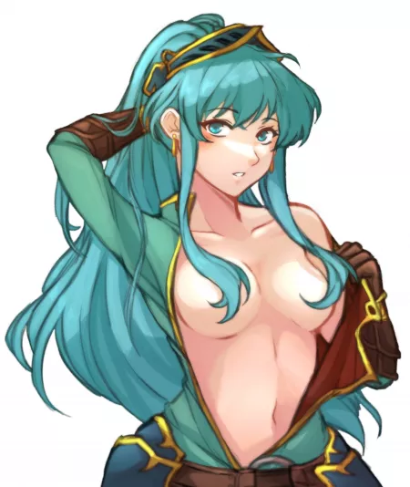 Eirika taking off Ephraim's clothes (@tridisart) by fe30010