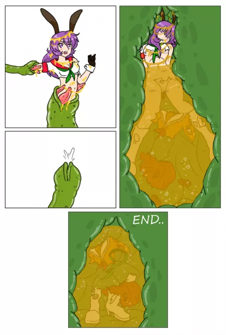 Eka's Peril[?/F][Unwilling][Digestion][Artist: Vilanda] by ThrowAwayThisEntireS