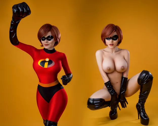 Elastigirl from The Incredibles by Kalinka Fox by Empty_Nobody895