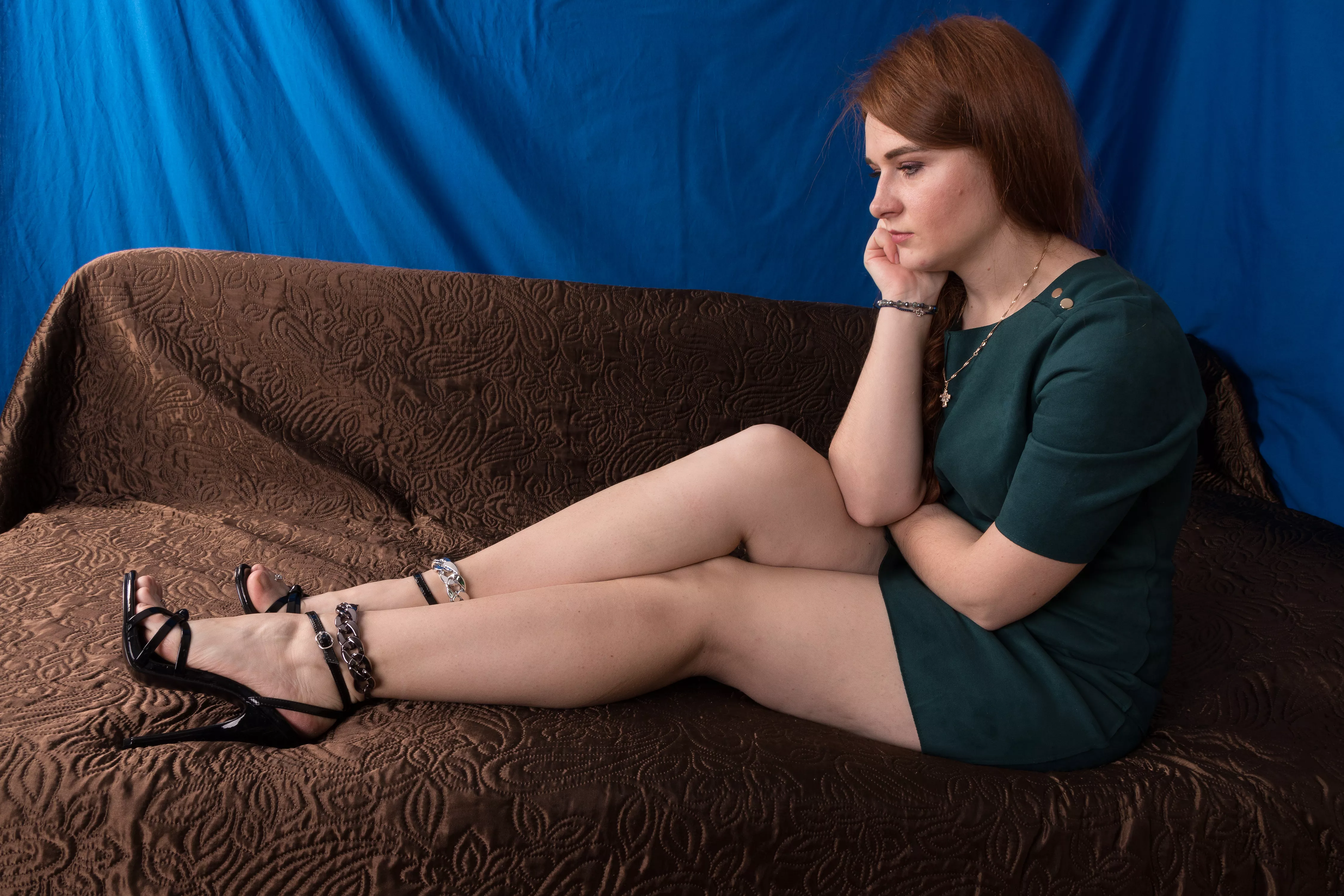 Elegant high heels with chunky anklets [OC] posted by sexyfeetexpo