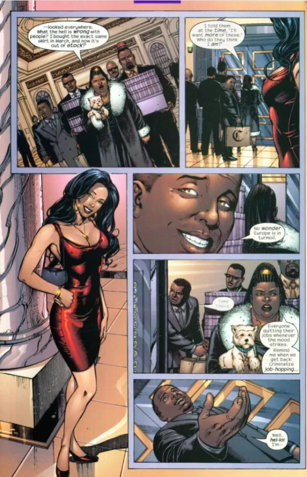 Elektra's Dress [Elektra (2004) #26] posted by lordhater1