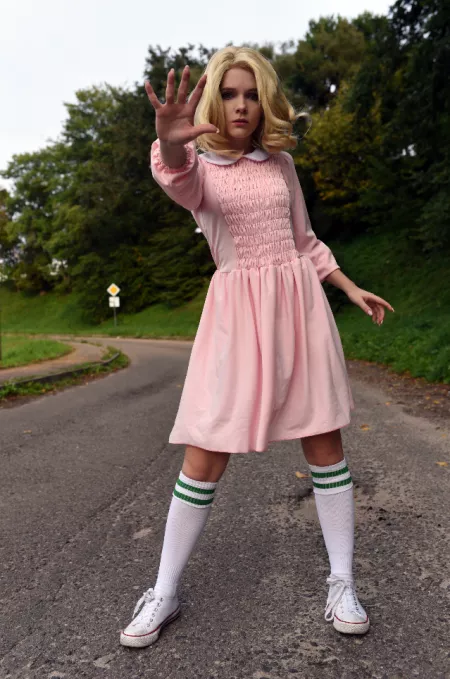 Eleven from Stranger Things by irina_sabetskaya