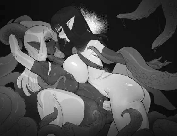 Elfs and tentacles by normalll3