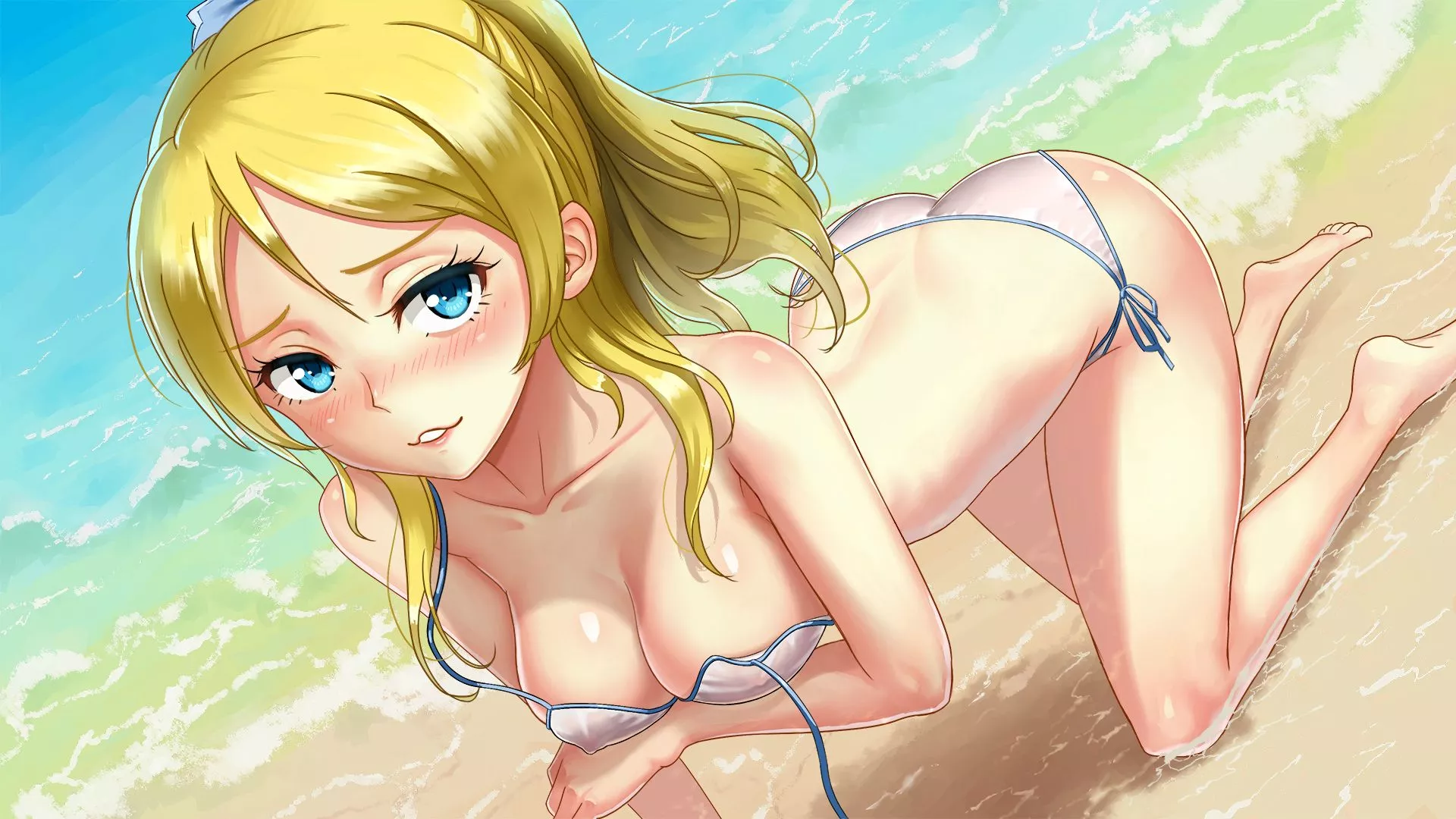 Eli Ayase (Love Live! School Idol Project) [1920x1080] posted by [deleted]