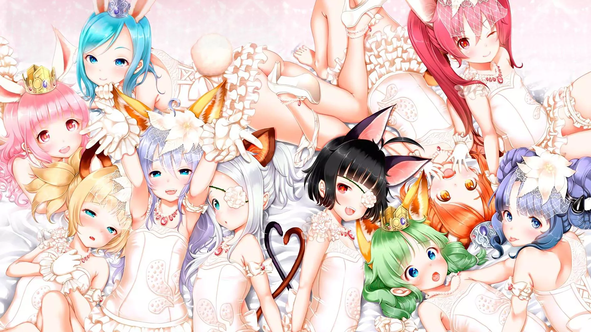 Elin Harem (Tera, The Exiled Realm of Arborea)[1920x1080] posted by gonya707