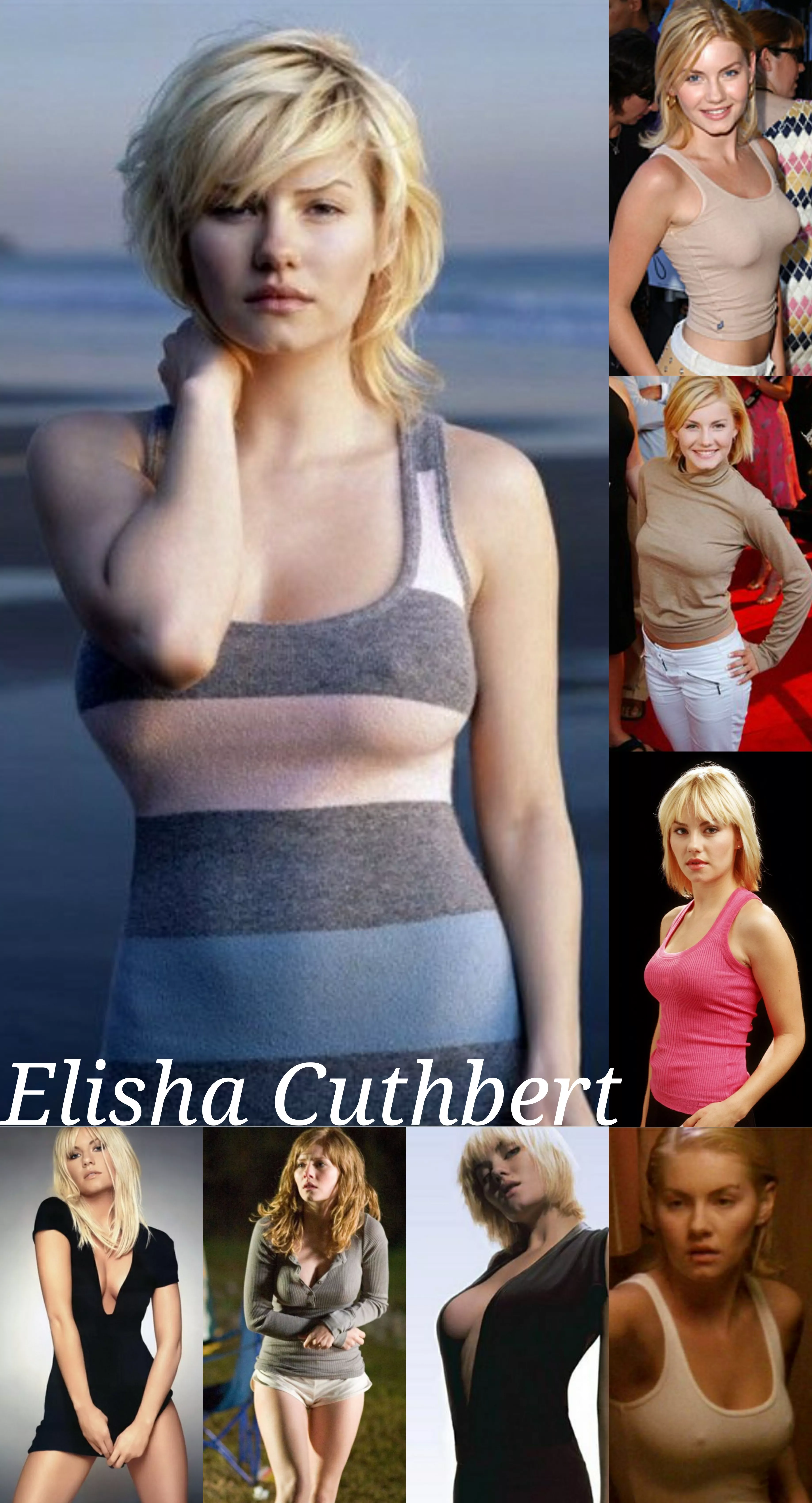 Elisha Cuthbert collage posted by happyh3athen