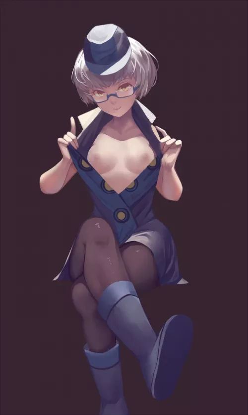 Elizabeth flashing her tits by VampireQueenDespair