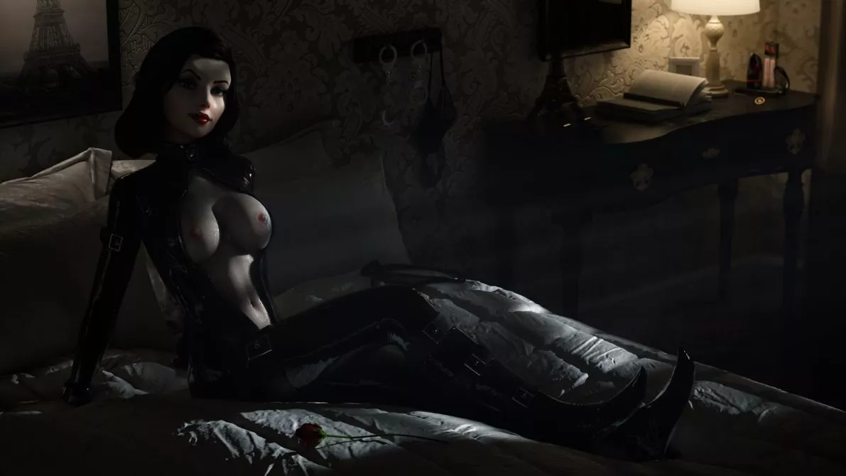 Elizabeth in Latex at Night(Pseudonym3D) posted by [deleted]