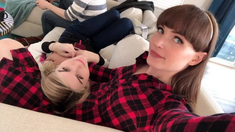 Ella Hollywood with Natalie Mars by 1001happynights