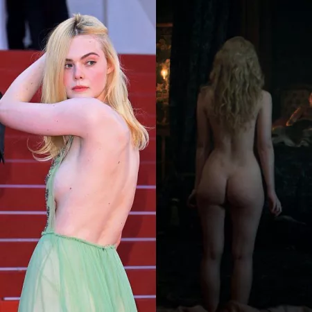 Elle Fanning is such a sexy tease by The_Headshrinker123