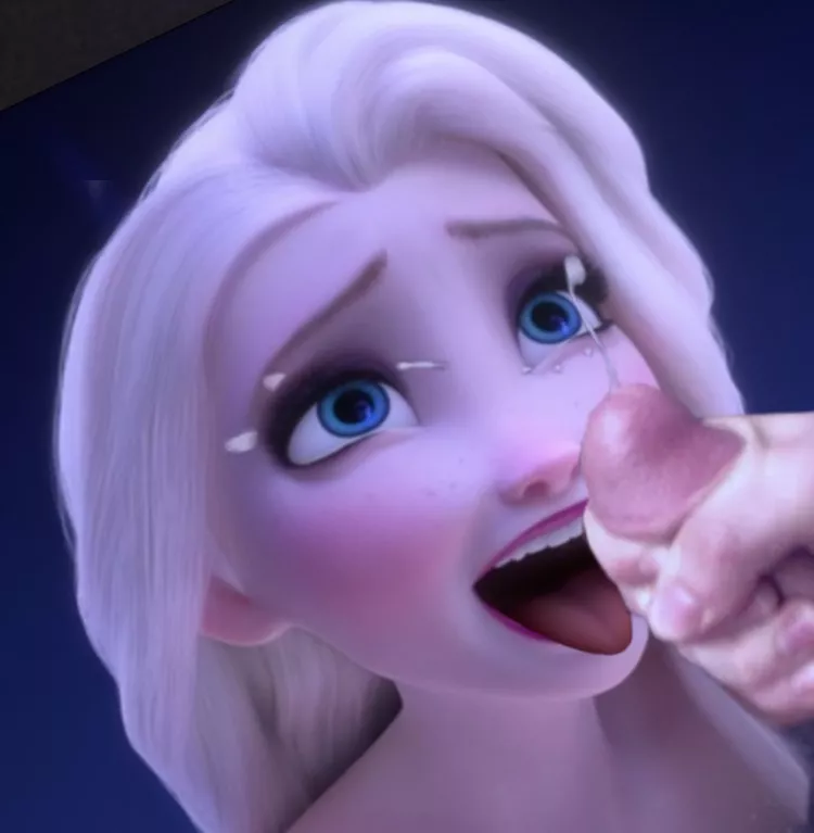 Elsa posted by NSFWFROZEN2