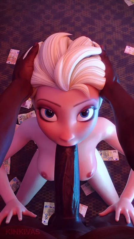 Elsa Strip Club BJ (Kinkivas) by Kinkivas