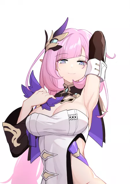 Elysia from Houkai 3rd by TheRoySez