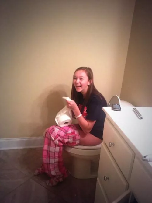 Embarrassed to be caught posted by CatpainTpyos