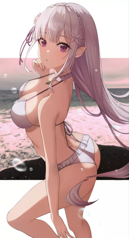 Emilia At the beach by wsfn_backwards