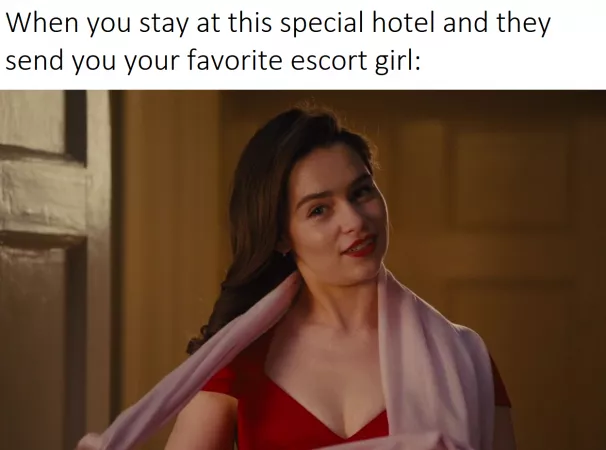 Emilia Clarke giving special room service. by stegron33