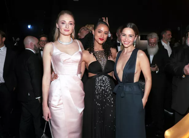 Emilia Clarke, Sophie Turner & Nathalie Emmanuel by StompHuckland
