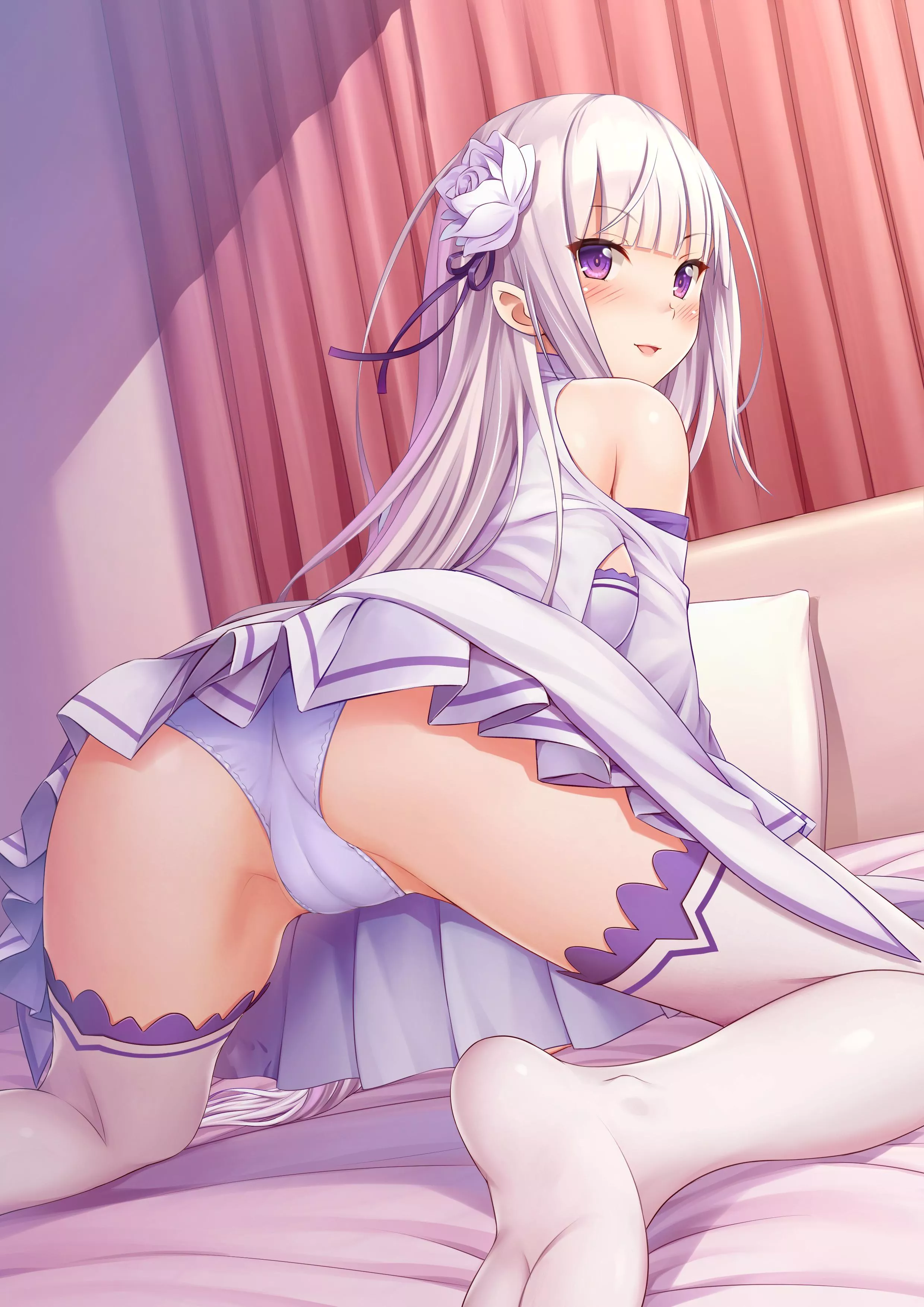 Emilia Showing Subaru What He’s Fighting For. posted by XxspsureshotxX