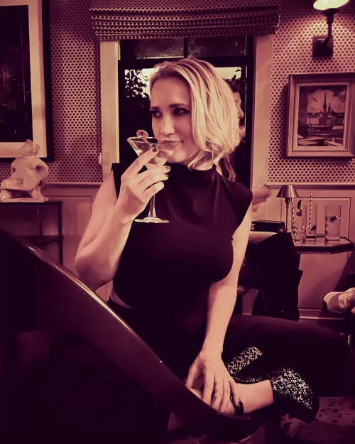 Emily Osment having a cocktail by ExoticMarket18