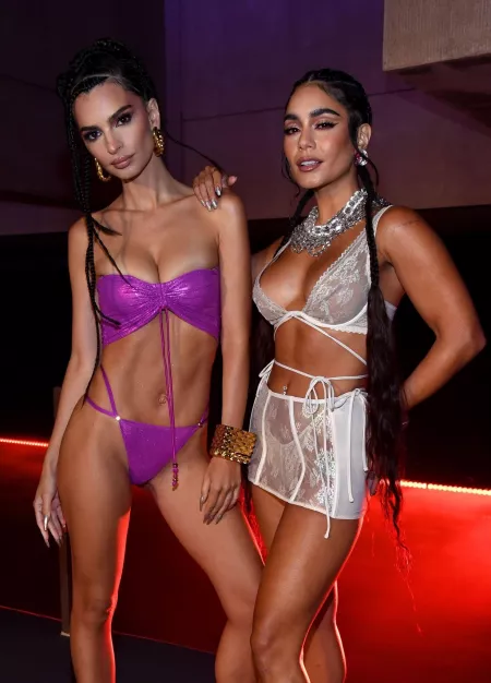 Emily Ratajkowski and Vanessa Hudgens by xxtmoney619xx