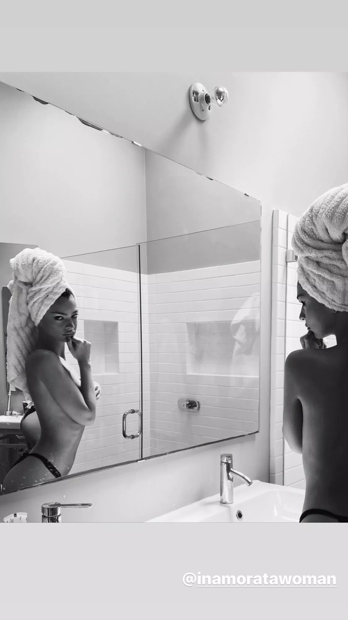 Emily Ratajkowski. posted by luv____to____race