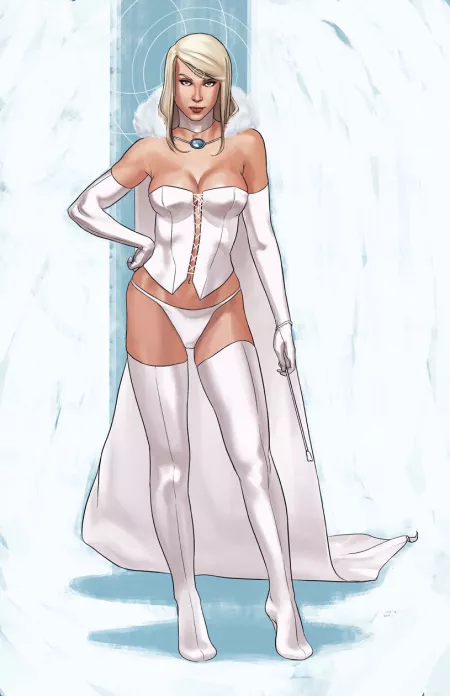 Emma Frost by Dima Ivanov by MotorVirus