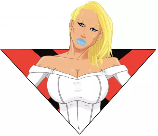 Emma Frost “pitted” by idrawloods
