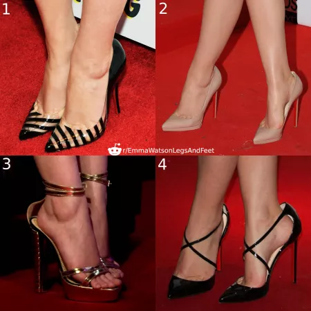Emma Watson's sexy feet in heels! by ElizabethDebicki