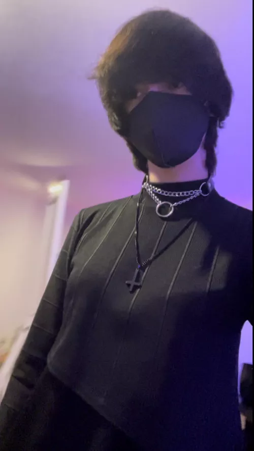 Emo Boy in a Dress ~ 🖤 by Nyroc_00