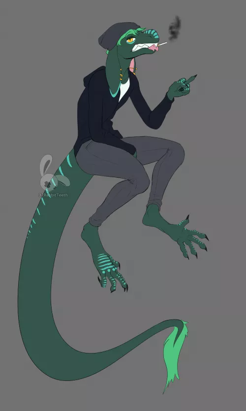 Emo Lizard Dude (32RabbitTeeth) by 32RabbitTeeth