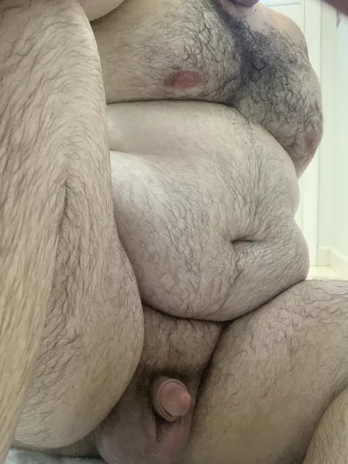 Empty belly and full balls….I wonder what I should do about both 😏 by dj6913