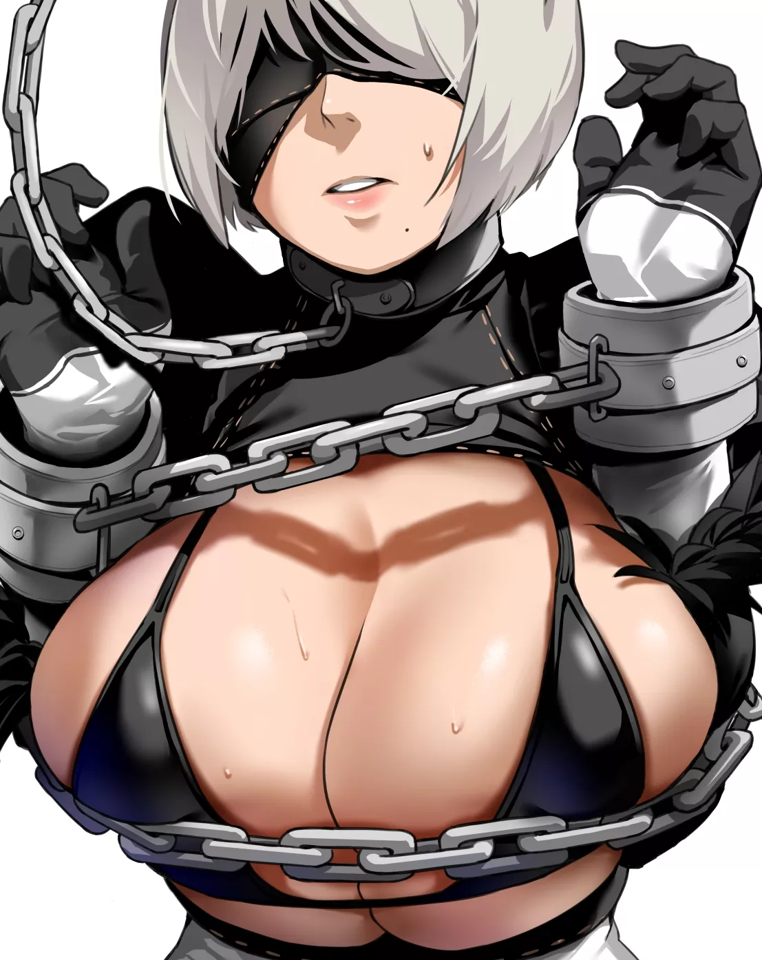Enchained 2B posted by CheetahSperm18