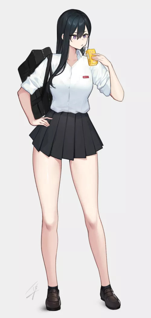 Endless School Thighs by ArmorXIII