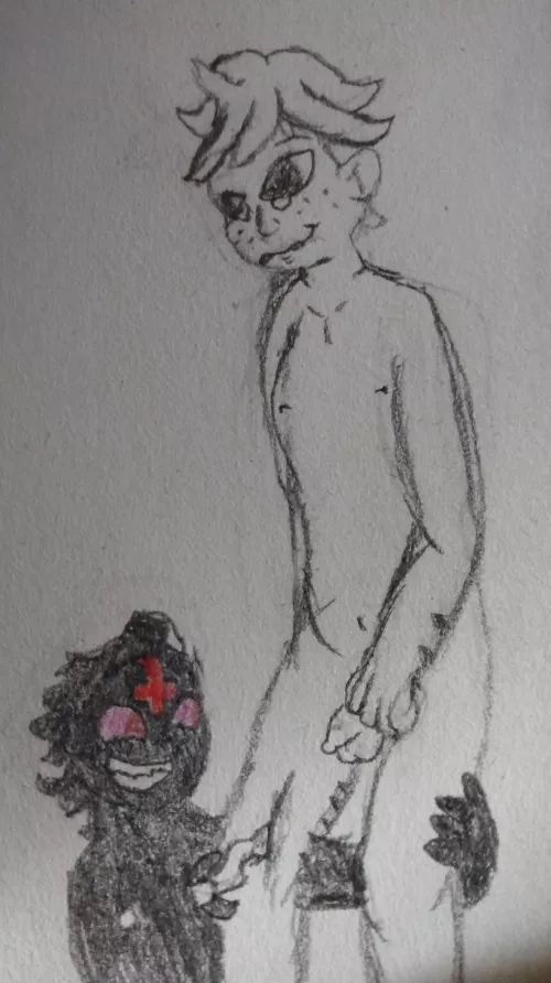 Enigma got new hair, gotta celebrate the only way I know how, weird shit by that-pointless-life