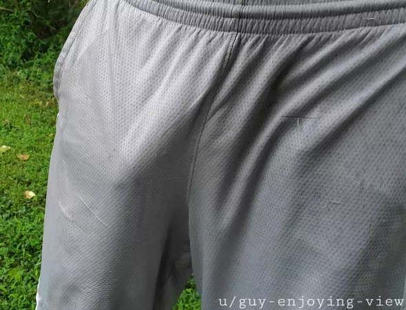 Enjoying a gray and rainy morning by guy-enjoying-view