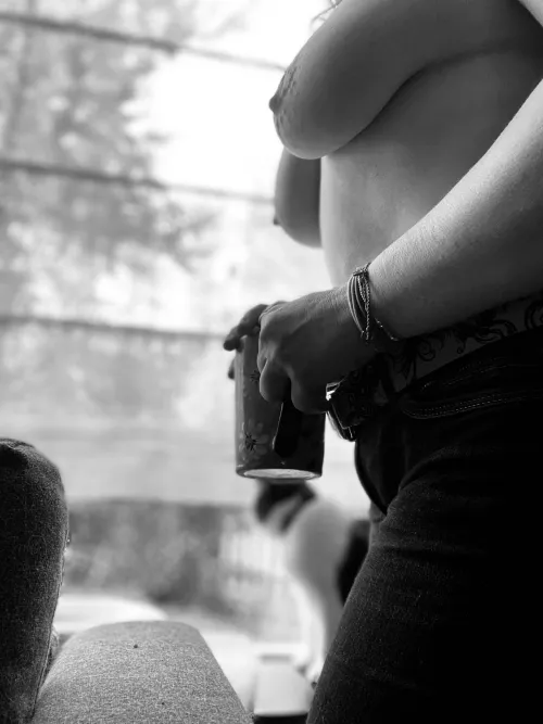 Enjoying a late morning coffee by whiskey_and-me