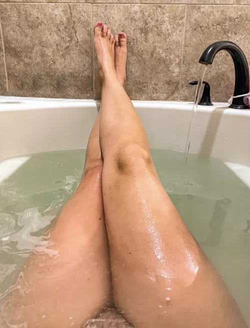 Enjoying a little mom relaxing time to end the day! by southernhousewife32