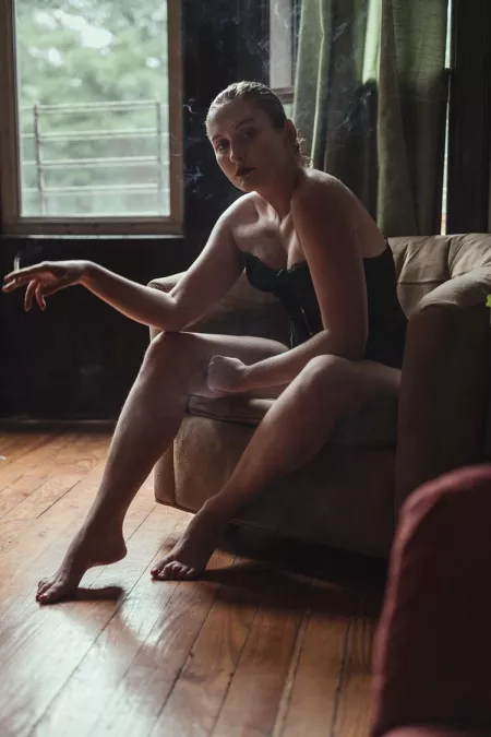 Enjoying a smoke by the window by [deleted]