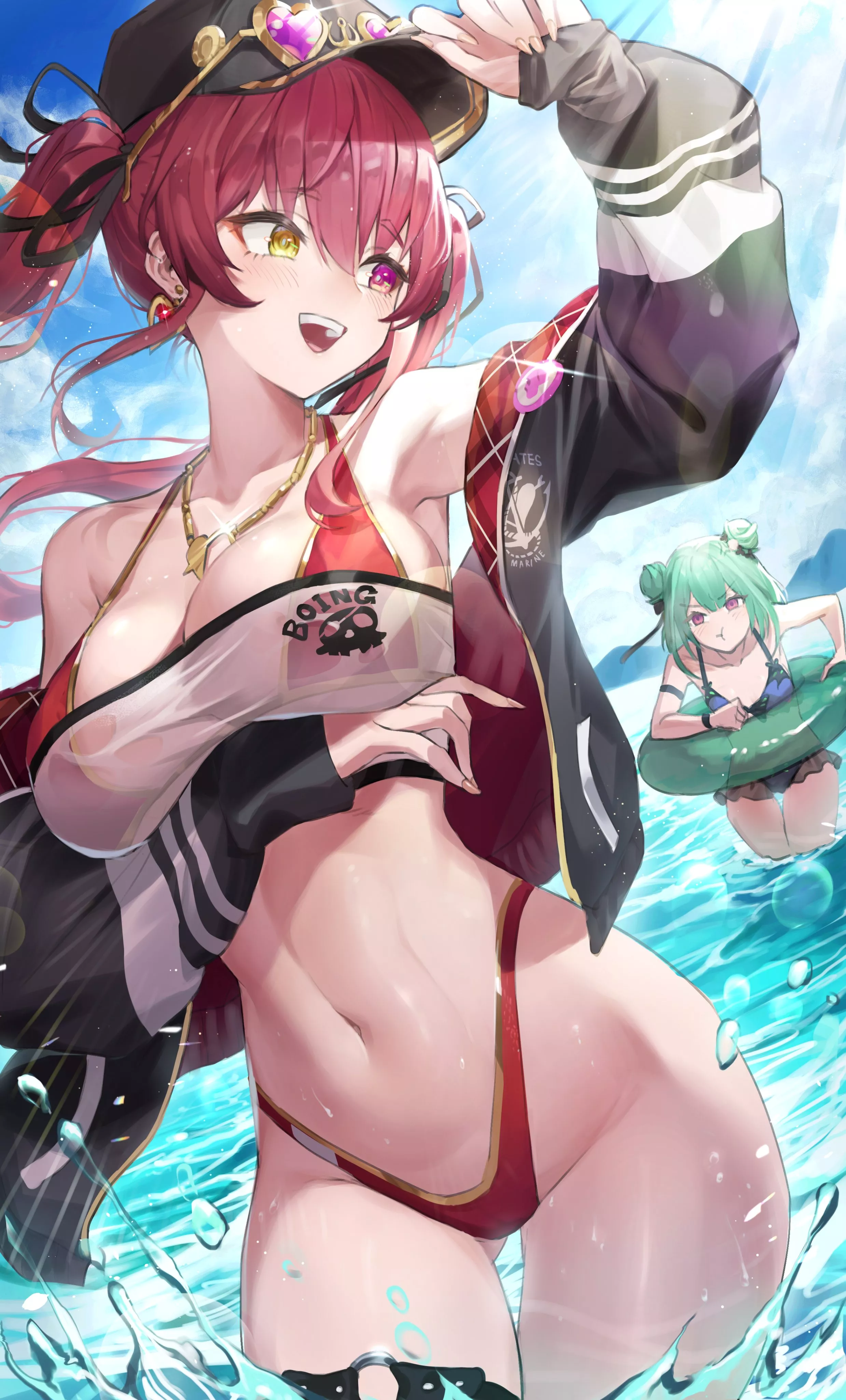 Enjoying in water (Hololive) posted by DD_Aadee8299