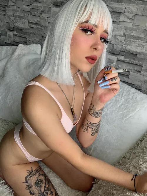 Enjoying my cancer stick by notvicii