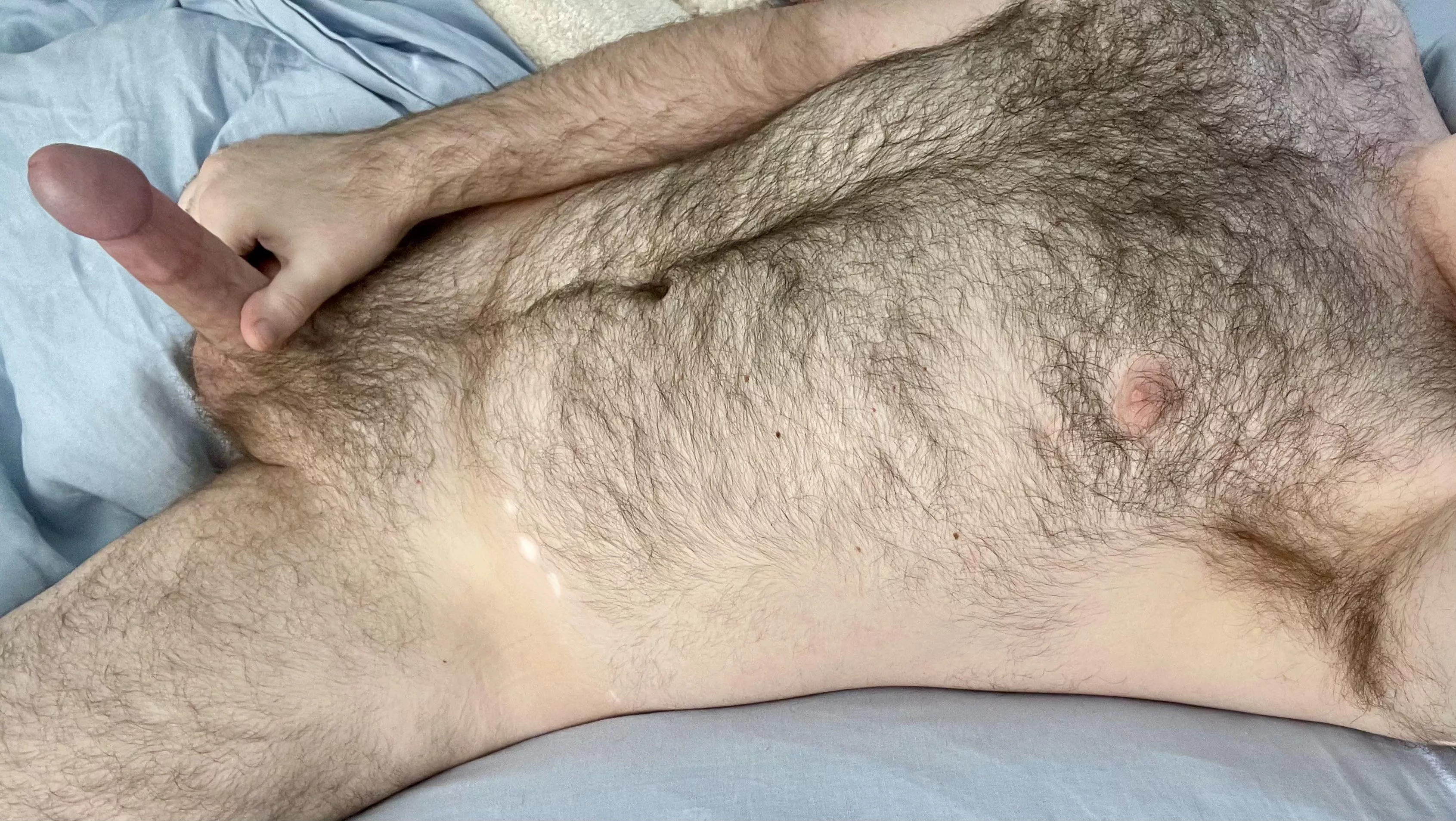 Enjoying my hairy body posted by hairythrowaway1313