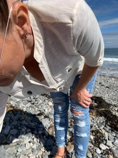 Enjoying the ocean view 😘 by Inquisitivecouple420