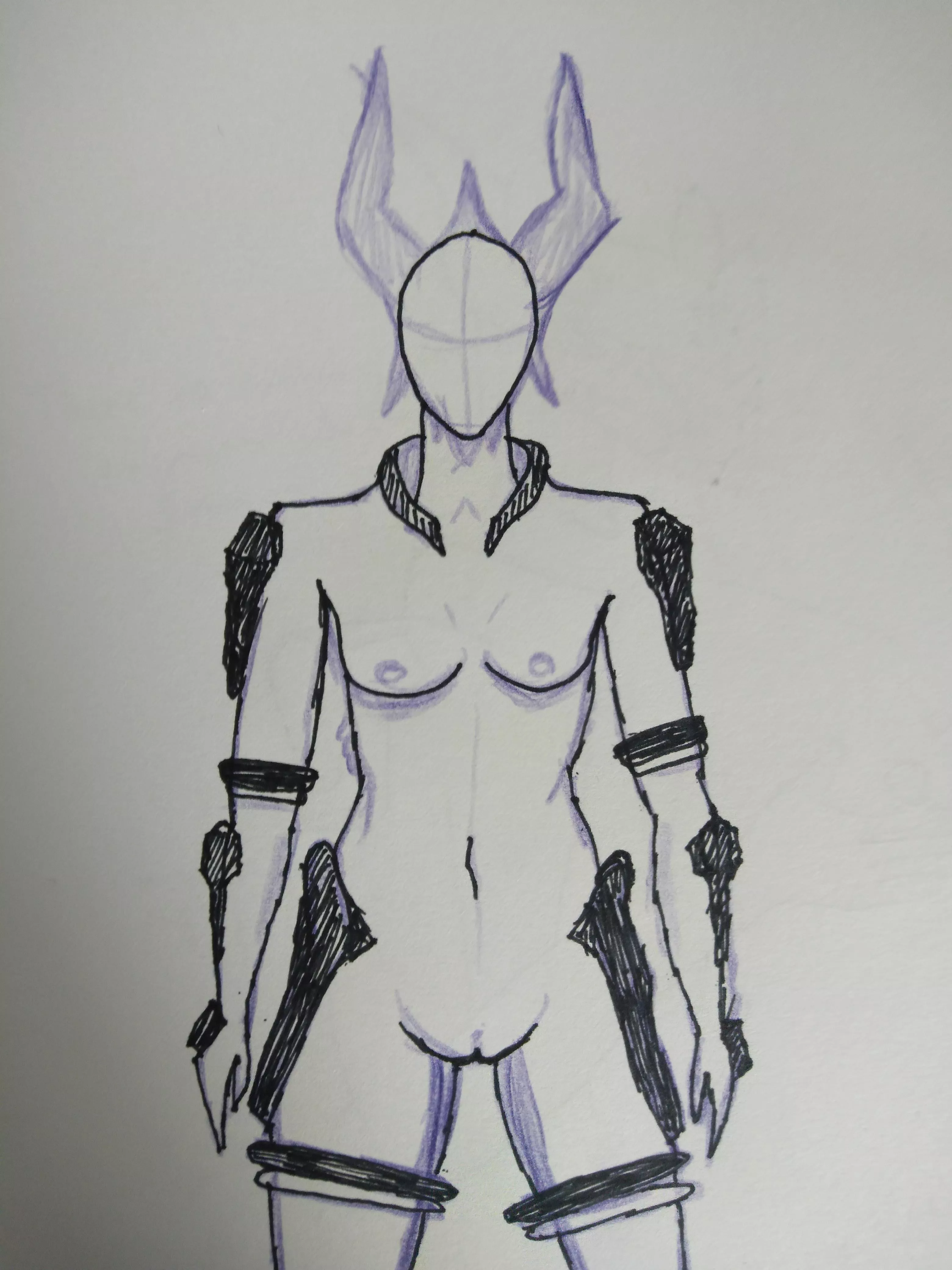 [Equinox Prime - Day] Decided to try my hand at sketching. posted by Erebae